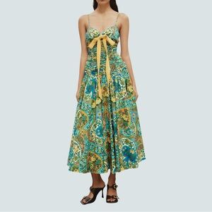 ALÉMAIS Sofie Midi Dress Au6
